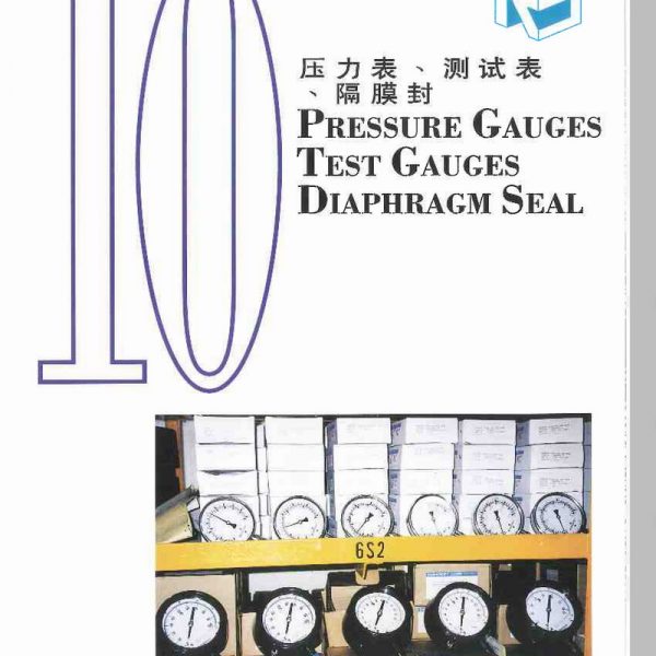 Pressure Gauges/Test Gauges/ Diaphragm Seals Catalogue