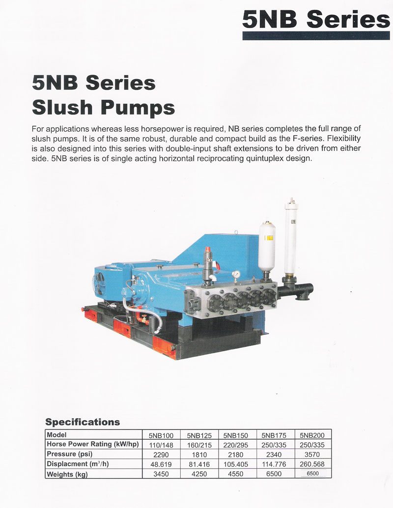5NB Series Slush Pumb