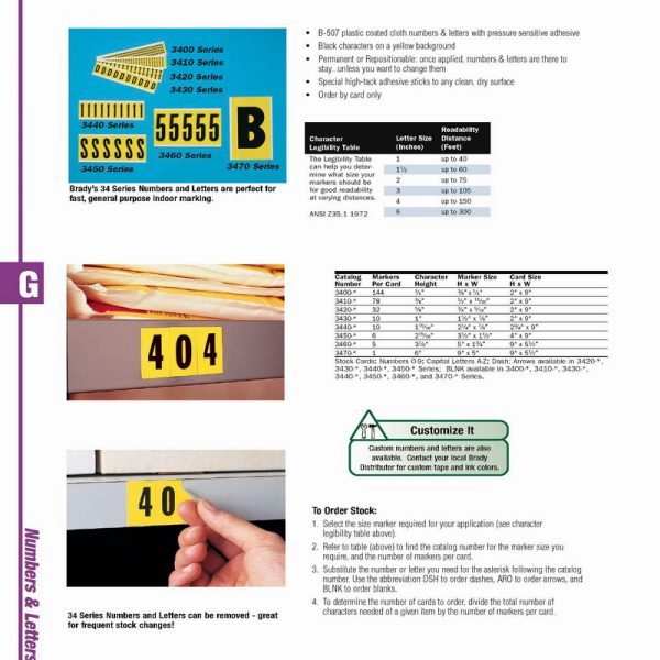 Number & Letter